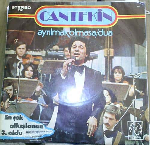 Cantekin - Ayrılmak olmasa - Dua plak kapağı