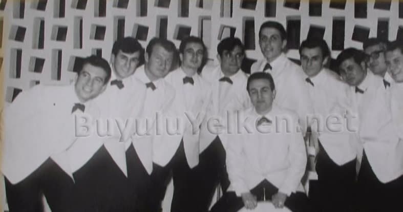 Okyay ve Deniz Harp Okulu Orkestrası - Toplu Fotoğraf - Yıl 1965