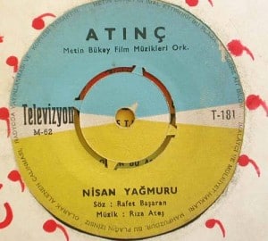 Atınç - Kezban - Nisan Yağmuru (1968) plağı